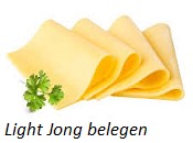 Light Jong belegen gesneden