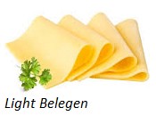 Light Belegen gesneden